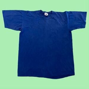 Blue Vintage Sturdy Tee By Lee Size L